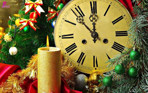 Merry-Christmas-Wide-Clock-Wallpaper-2560x1600