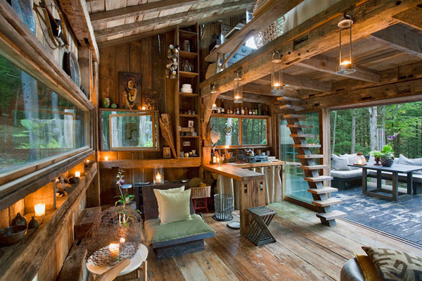 Scott Newkirk's cabin.