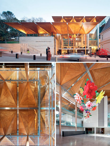 The Auckland City Art Gallery, winner of the World Architecture Awards