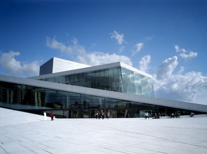 New Ballet & Opera House, Oslo, Norway.